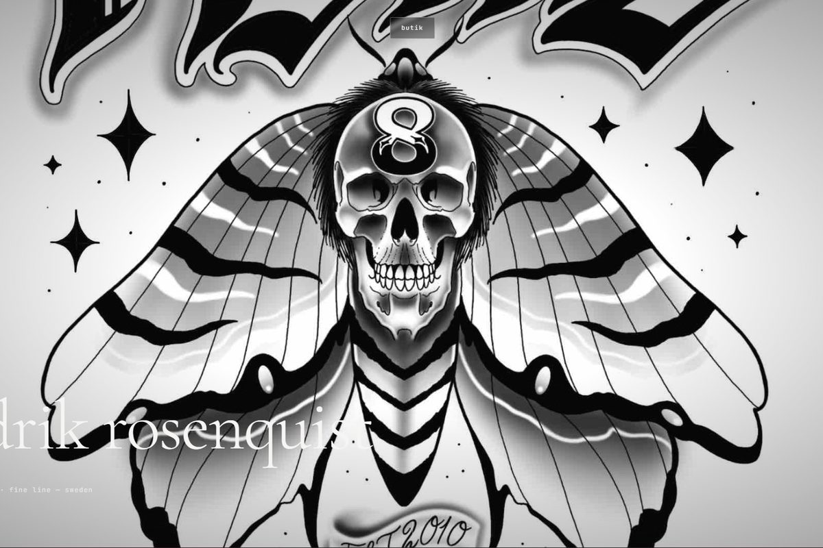 Skärmdump av Flying8Tattoo